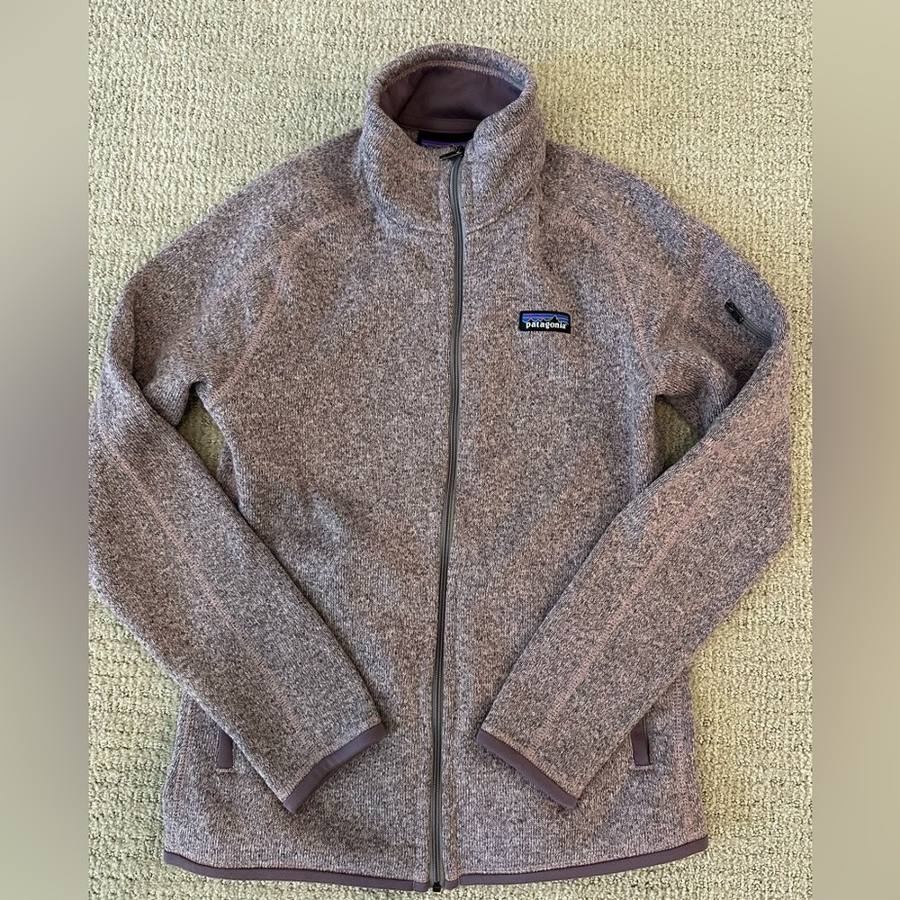 Patagonia Better Sweater Full Zip Fleece Jacket Hazy Purple - Picture 5 of 6